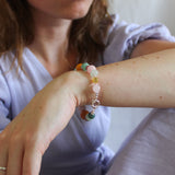 'Abby' Edelsteen Armband