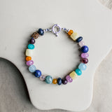 'Bobbie' Edelsteen Armband