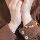 Edelsteen armband 'Marigold'
