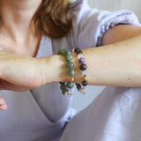 'Julie' Labradoriet Armband