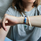 'Lilou' Edelsteen Armband