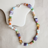 'Aya' Edelsteen Ketting