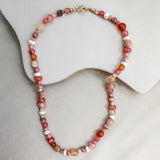 Edelsteen ketting 'Calla'