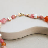 Edelsteen ketting 'Calla'
