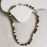 'Mabel' Edelsteen Ketting met Tijgeroog