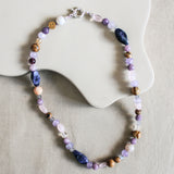 'Heather' Edelsteen Ketting met Amethist