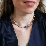 'Heather' Edelsteen Ketting met Amethist
