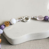 'Heather' Edelsteen Ketting met Amethist