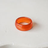 'Bodil' Agaat Ring (US 8.5, 18.6mm)