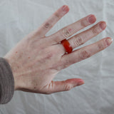 'Bodil' Agaat Ring (US 8.5, 18.6mm)