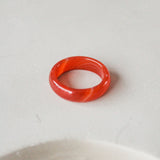 'Noor' Agaat Ring (US 6.5, 16.9mm)