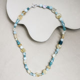 Edelsteen ketting 'Zora'