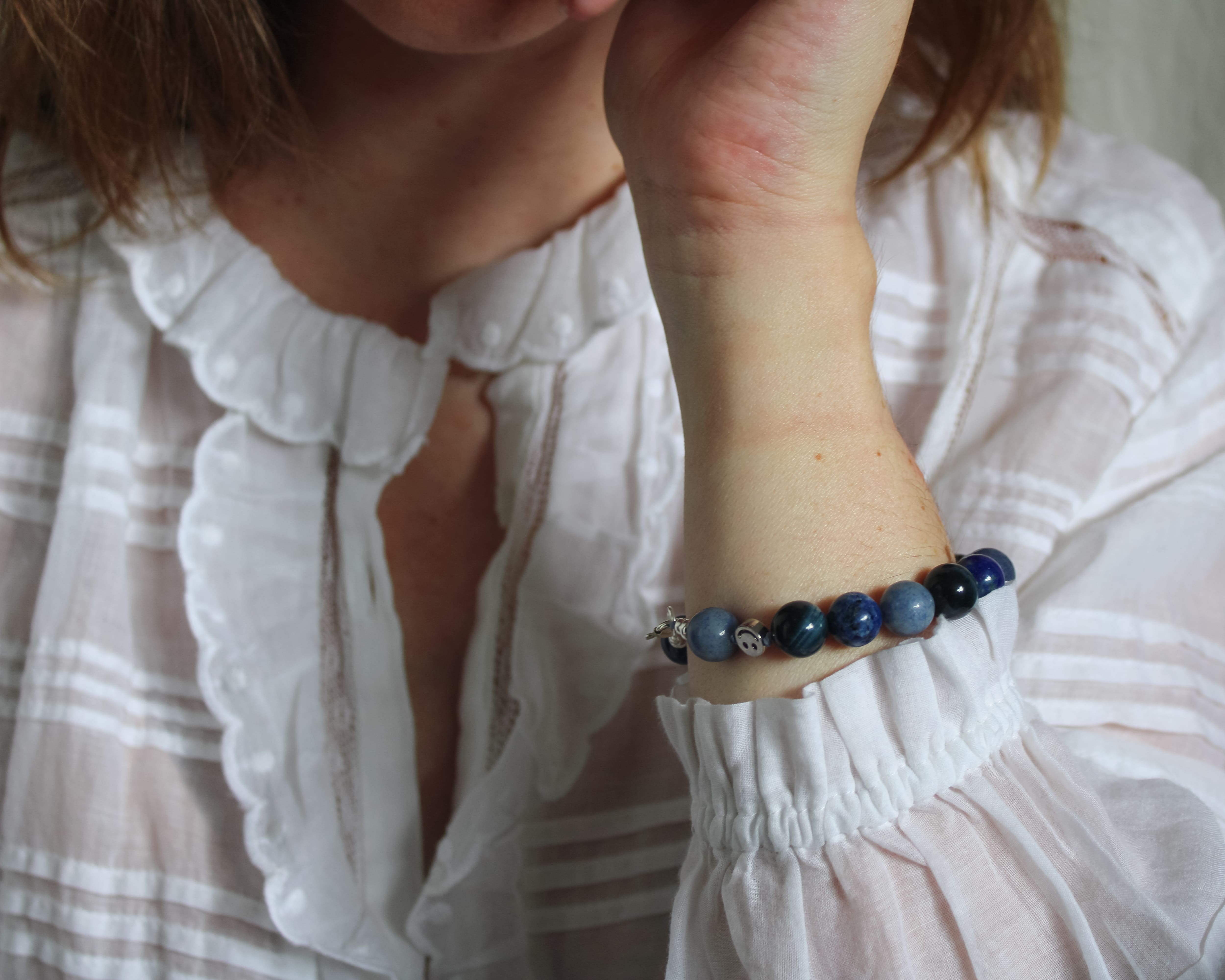 Edelsteenmix armband 'Josie'