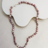 Fossiel koraal ketting 'Inès'