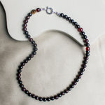 Duurzame granaat edelsteen ketting, handgemaakte sieraden