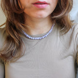 'Claire' Heldere Amethist Ketting