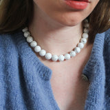 Howlite necklace 'Mona'