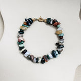 Indiase agaat armband 'Bobbie'
