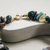 Indiase agaat armband 'Bobbie'