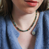 Indian agate necklace 'Carmen'
