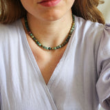 'Mabel' Indiase Agaat Ketting