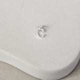Letter hanger .925 sterling zilver