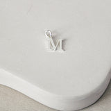 Letter hanger .925 sterling zilver