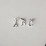 Letter hanger .925 sterling zilver