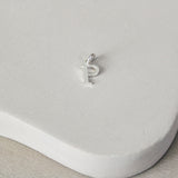 Letter hanger .925 sterling zilver