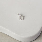 Letter hanger .925 sterling zilver