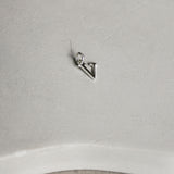 Letter hanger .925 sterling zilver