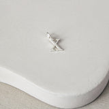 Letter hanger .925 sterling zilver