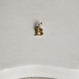 Letter hanger 24K verguld