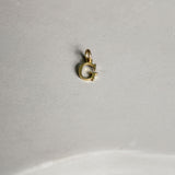 Letter hanger 24K verguld