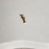 Letter hanger 24K verguld