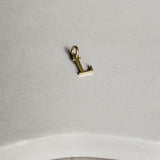 Letter hanger 24K verguld
