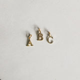 Letter hanger 24K verguld