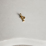 Letter hanger 24K verguld