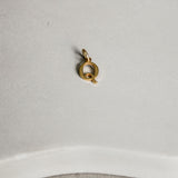 Letter hanger 24K verguld