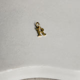 Letter hanger 24K verguld