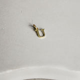 Letter hanger 24K verguld
