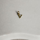 Letter hanger 24K verguld