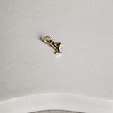 Letter hanger 24K verguld