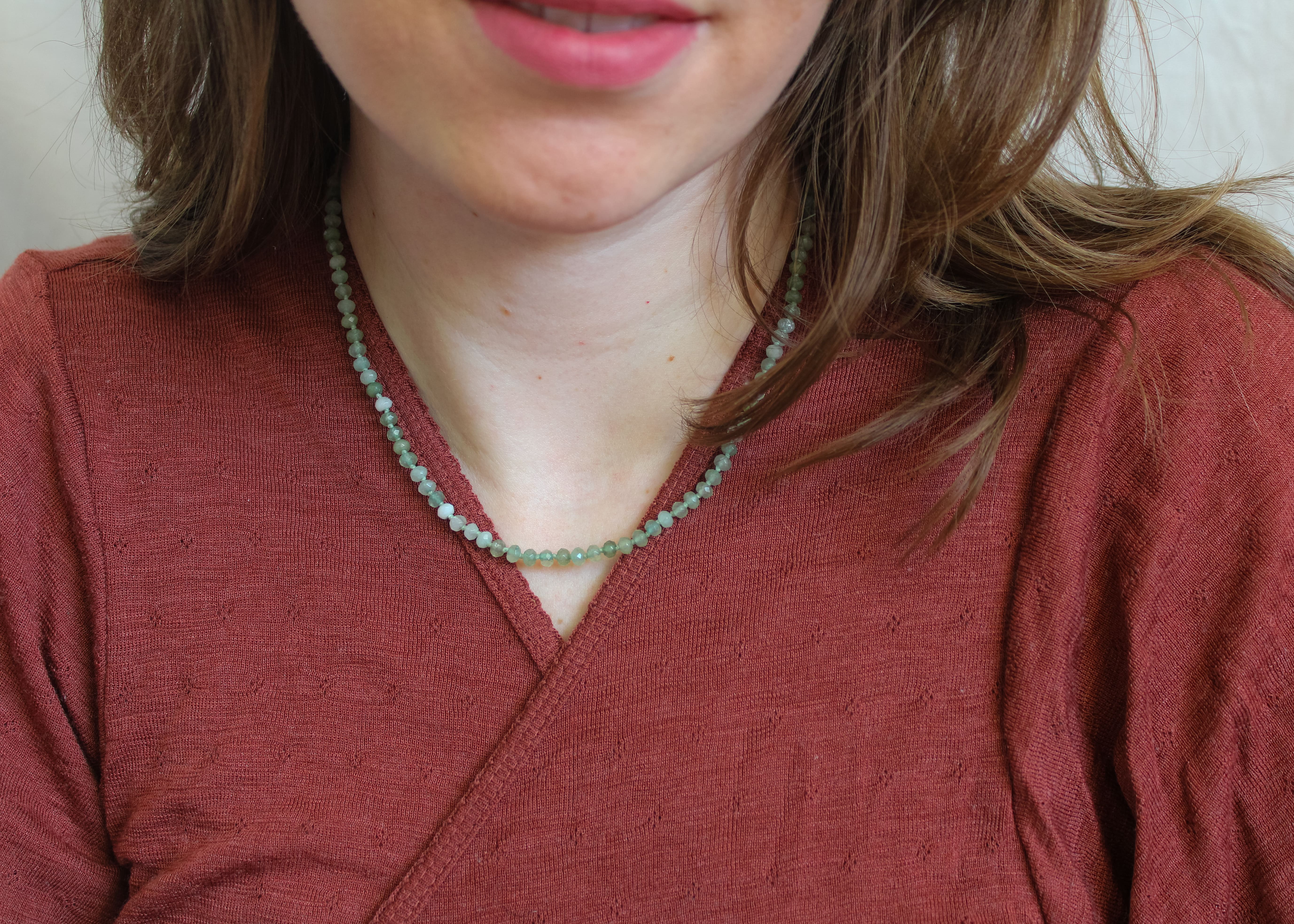 Jade ketting 'Celia'