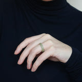 'Bibi' Jade Ring (US 7.5, 17.7mm)