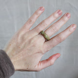 'Bodhi' Jade Ring (US 8, 18.2mm)
