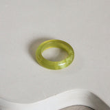 'Cato' Jade Ring (US 8, 18.2mm)