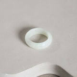 'Kai' Jade Ring (US 8.5, 18.6mm)