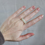 'Kai' Jade Ring (US 8.5, 18.6mm)