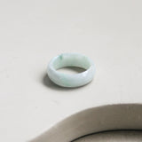 Jade ring 'Ruth' (US 7, 17.3mm)